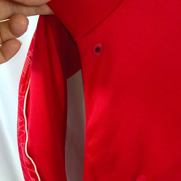 NIKE Womens L Full Zip Track Jacket Grey Tag - Picture 4 of 8